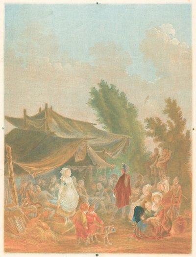 Noce de Village, 1785 da Charles Melchior Descourtis