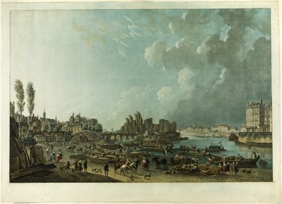 Port de St. Paul, Parigi da Charles Melchior Descourtis
