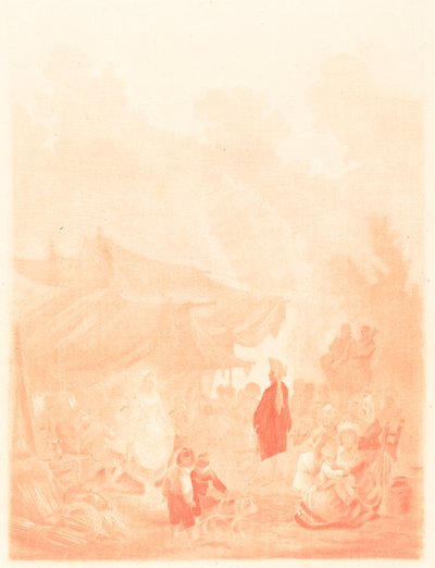 Nozze di villaggio da Charles Melchior Descourtis after Nicolas Antoine Taunay