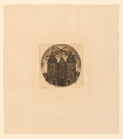 Antica Porta del Palazzo di Giustizia da Charles Meryon