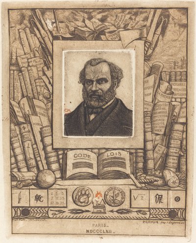 Armand Guéraud da Charles Meryon