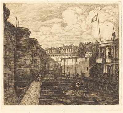 Bain-froid chevrier, detto "della Scuola" da Charles Meryon