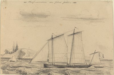 Chasse-marée al più vicino da Charles Meryon