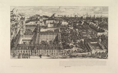 Collège Henri IV o Lycée Napoléon da Charles Meryon