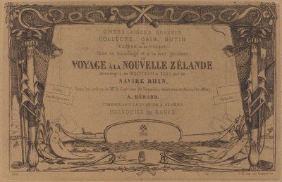 Copertina di "Viaggio in Nuova Zelanda" da Charles Meryon