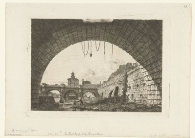 Vista del Pont-Neuf da sotto l