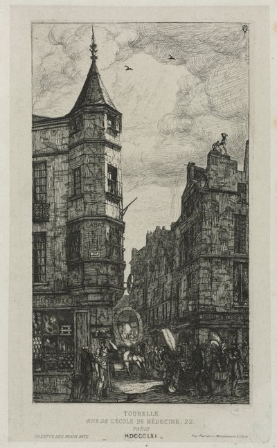 Casa con una torretta, No. 22, rue de l