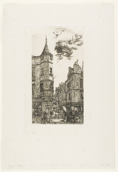 Casa con torretta, n. 22, rue de l