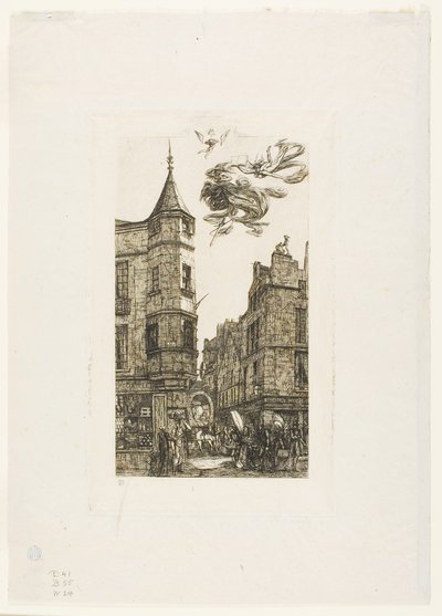 Casa con torretta, n. 22, rue de l