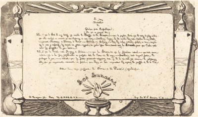 La legge lunare, 1ª tavola da Charles Meryon