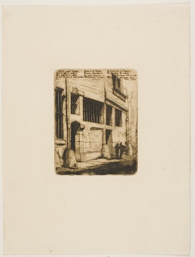 La via dei cattivi ragazzi da Charles Meryon