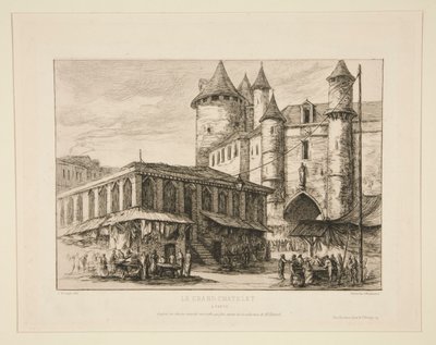 Le Grand Chatelet da Charles Meryon