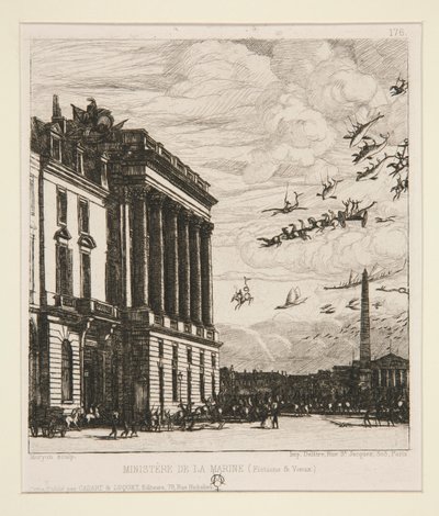 Ministero della Marina da Charles Meryon