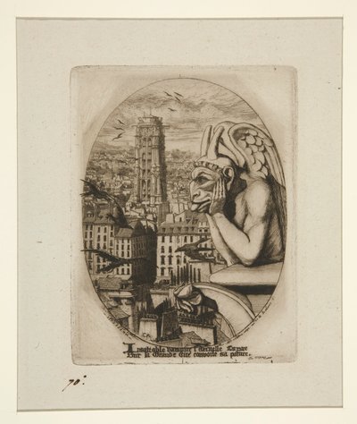 Le Stryge (Il vampiro) da Charles Meryon