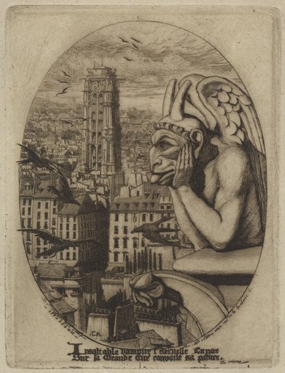 Il vampiro da Charles Meryon