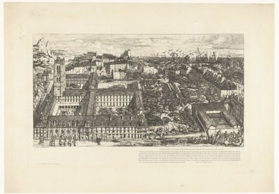Liceo Henri IV a Parigi da Charles Meryon