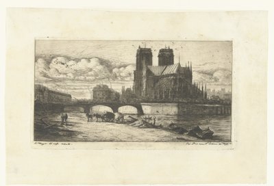 Notre-Dame a Parigi da Charles Meryon