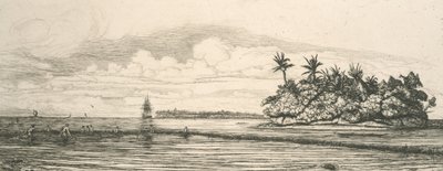 Oceania, isolotti a Uvea da Charles Meryon