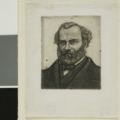 Ritratto di Armand Guéraud di Nantes, stampatore e uomo di lettere da Charles Meryon