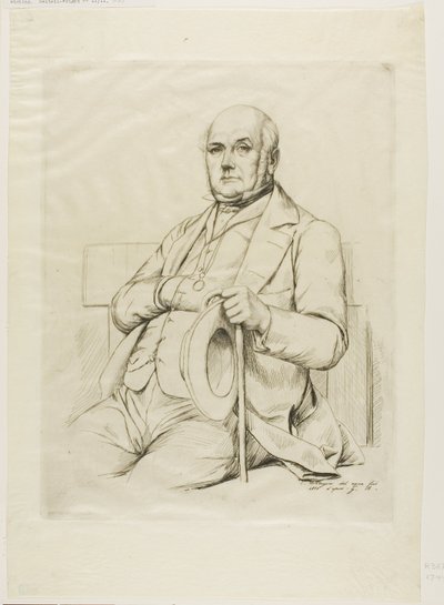 Ritratto di Casimir le Conte da Charles Meryon