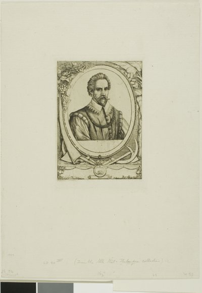 Ritratto di René de Laudonnière Sablais (de Burdigale) da Charles Meryon