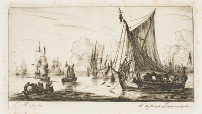 Pescatori del Mare del Sud da Charles Meryon