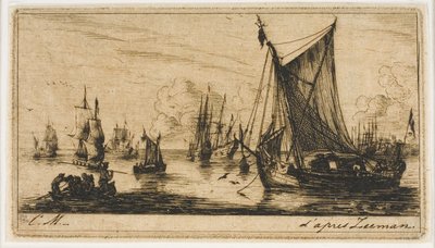 Pescatori del Mare del Sud da Charles Meryon