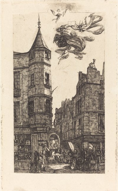 Casa con una Torretta, n. 22, Rue de l