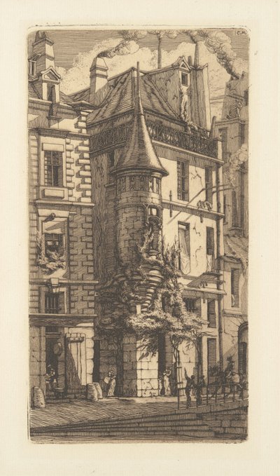 Tourelle, Rue de la Tixeranderie da Charles Meryon