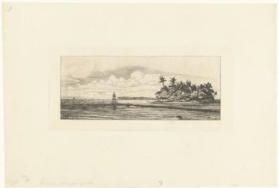 Pescatori presso le isole Wallis nel Pacifico da Charles Meryon