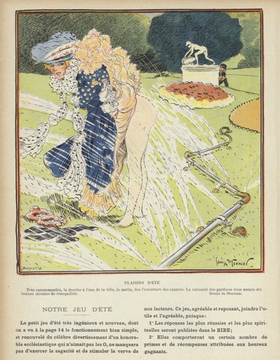 Illustrazione per Le Rire da Charles Meunier