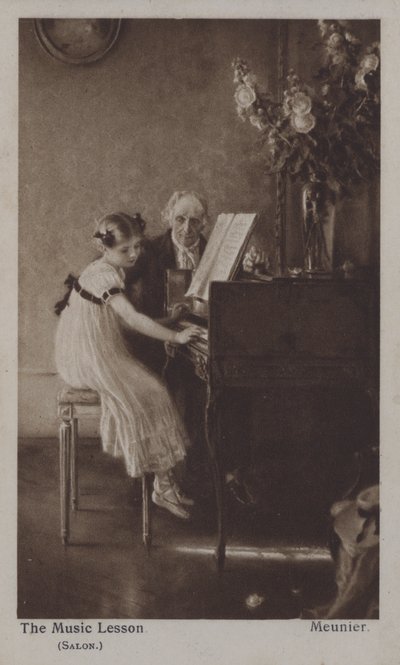 La lezione di musica da Charles Meunier