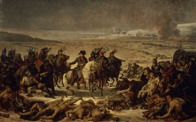 Dopo la battaglia di Eylau, 9 febbraio 1807 da Charles Meynier