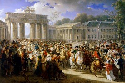 Ingresso di Napoleone a Berlino, 27 ottobre 1806 da Charles Meynier
