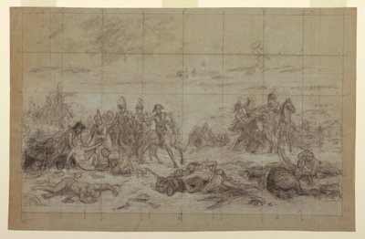 Studio per "Napoleone a Eylau" da Charles Meynier