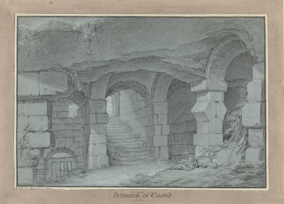 Veduta del Colosseo da Charles Michel Ange Challe