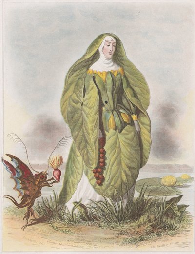 Nenufaro, da Les Fleurs Animées da Charles Michel Geoffroy