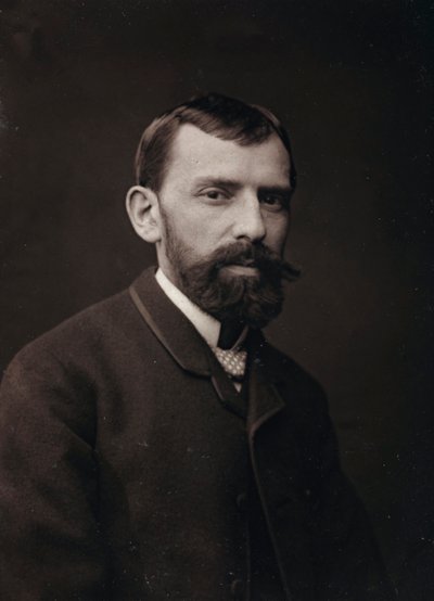 Album Artistique et Biographique, 5me année, Salon 1885; ritratto del pittore francese Victor Gabriel Gilbert (1847-1933) da Charles Michelez