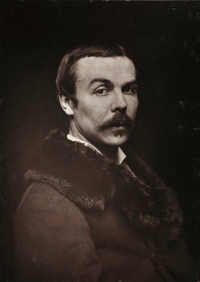 Album Artistique et Biographique, 5me année, Salon 1885; ritratto del pittore francese Albert Bettannier (1851-1932) da Charles Michelez