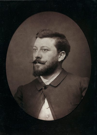 Album Artistique et Biographique, 6me année, Salon 1885; ritratto del pittore francese Morot Aimé (1850-1913) da Charles Michelez