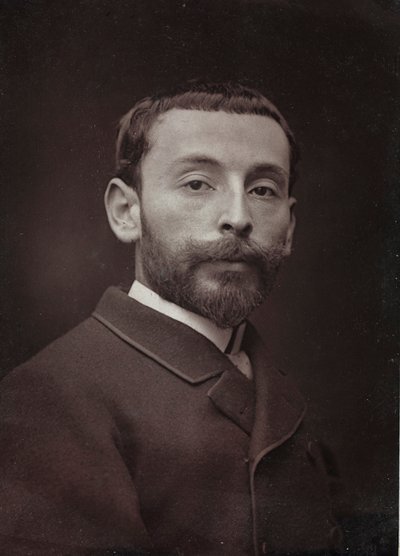 Album Artistique et Biographique, 6me année, Salon 1885; ritratto del pittore francese Alexandre Bloch (1862-1906) da Charles Michelez