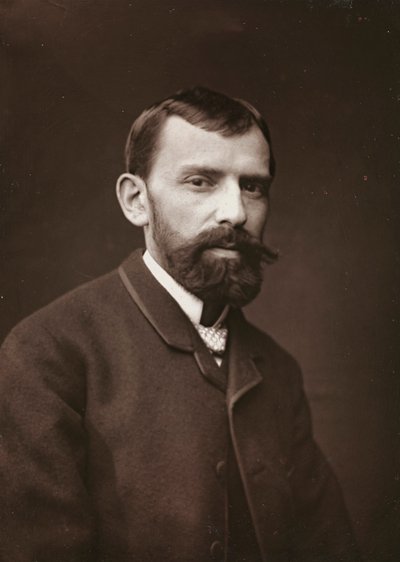Album Artistique et Biographique, 6me année, Salon 1885; ritratto del pittore francese Victor Gabriel Gilbert (1847-1933) da Charles Michelez
