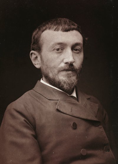 Album Artistique et Biographique, 6me année, Salon 1885; ritratto del pittore Alfred Henry Bramtot da Charles Michelez