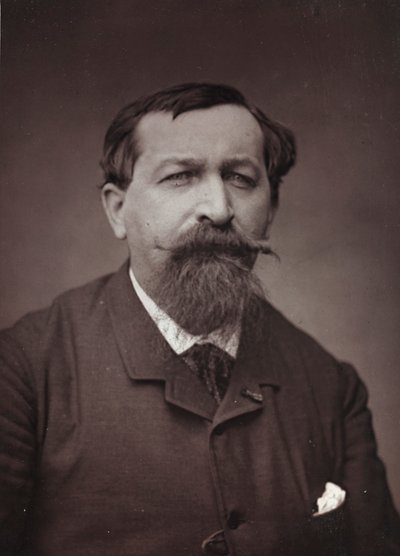 Album Artistique et Biographique, 6me année, Salon 1885; ritratto del pittore Joseph Emile Gridel (1839-1901) da Charles Michelez