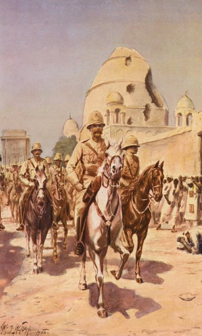 Kitchener a Omdurman da Charles Mills (after) Sheldon