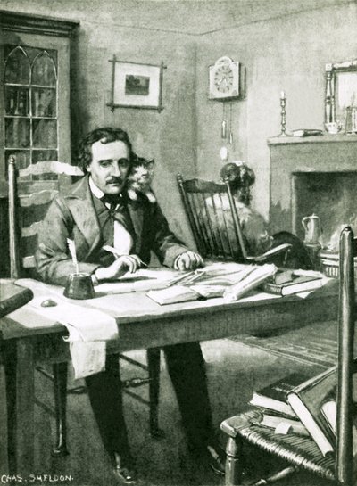 Poe al lavoro sotto l