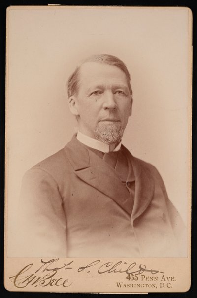 Ritratto di Thomas Spencer Childs da Charles Milton Bell