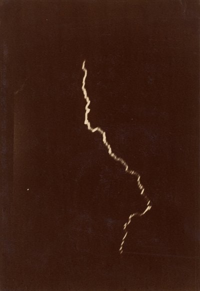 [Spirale di Fulmini in un Temporale], 12 maggio 1886 da Charles Moussette