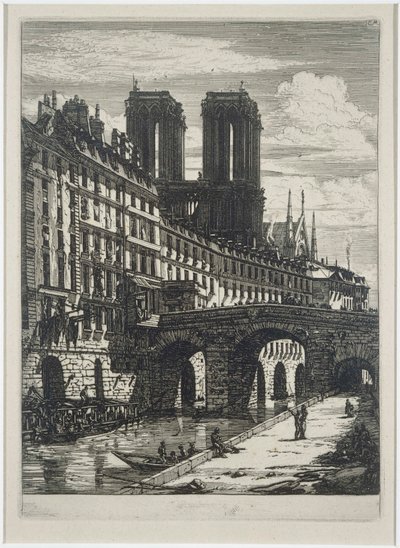 Le Petit Pont da Charles Meryon