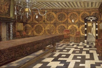 Una Stanza nel Museo Plantin, Anversa da Charles Napier Hemy